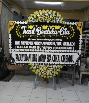 Papan Bunga di Muktiharjo Lor Genuk